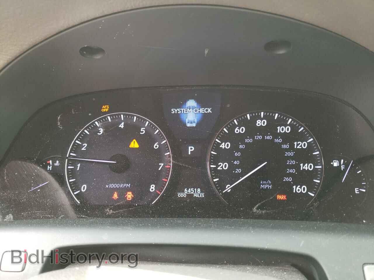 2007 LEXUS LS460 - VIN: JTHBL46F275046038 - Фото 9