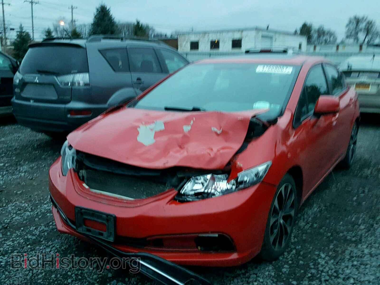2013 HONDA CIVIC - VIN: 2HGFB6E56DH700538 - Фото 2