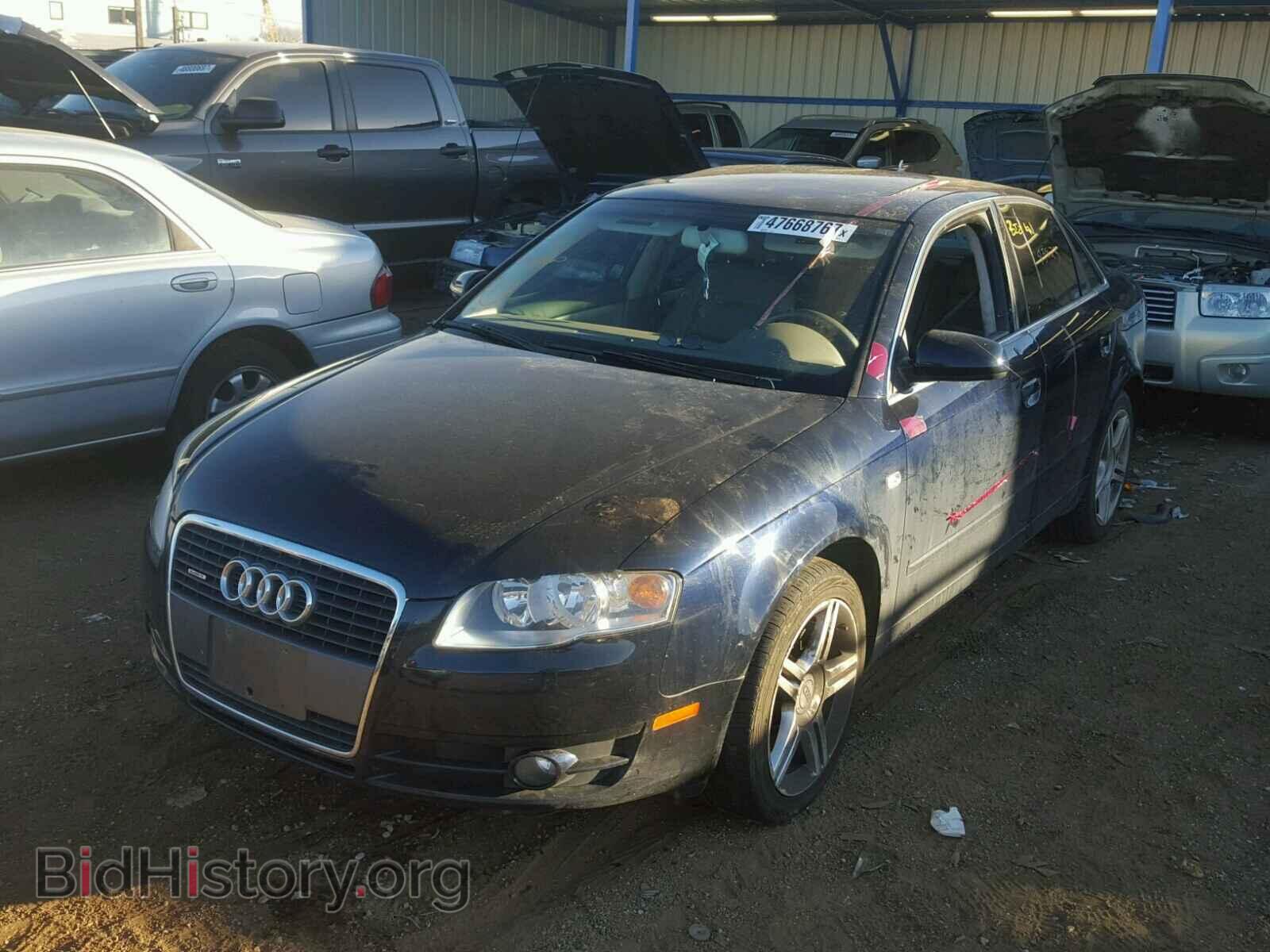 2007 AUDI A4 - VIN: WAUDF78E97A018152 - Фото 2