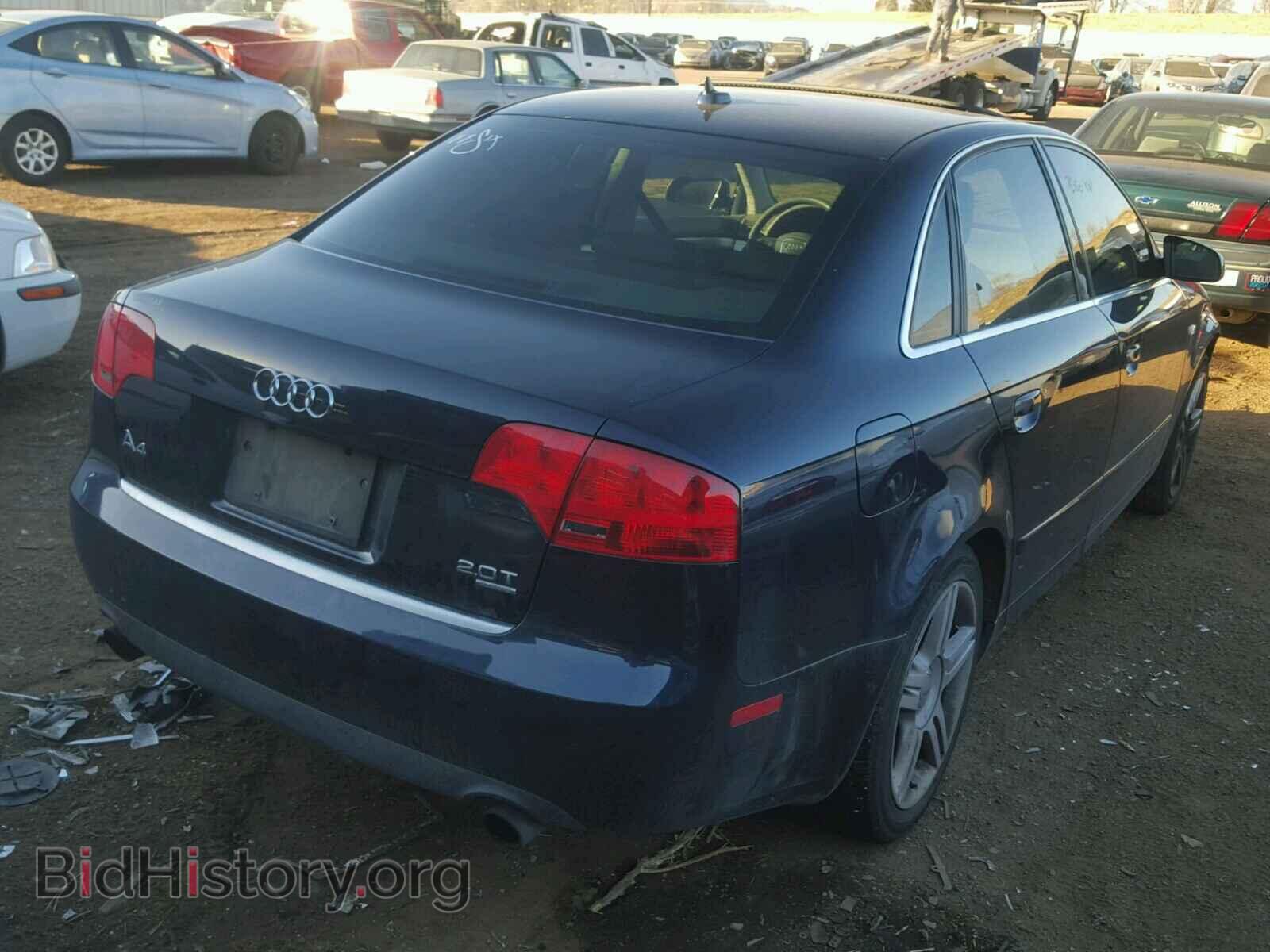 2007 AUDI A4 - VIN: WAUDF78E97A018152 - Фото 4