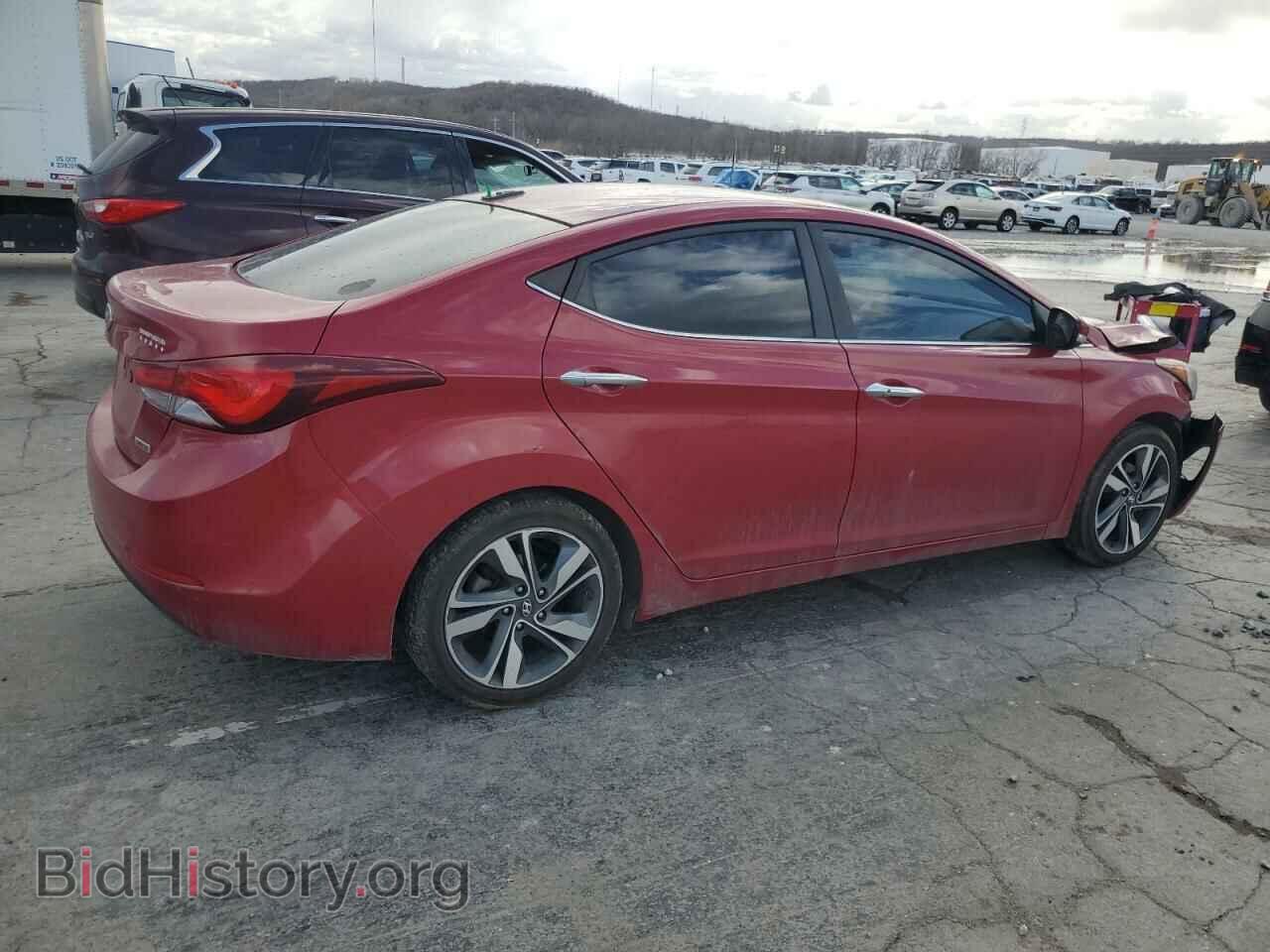 2014 HYUNDAI ELANTRA - VIN: KMHDH4AE8EU169335 - Фото 3