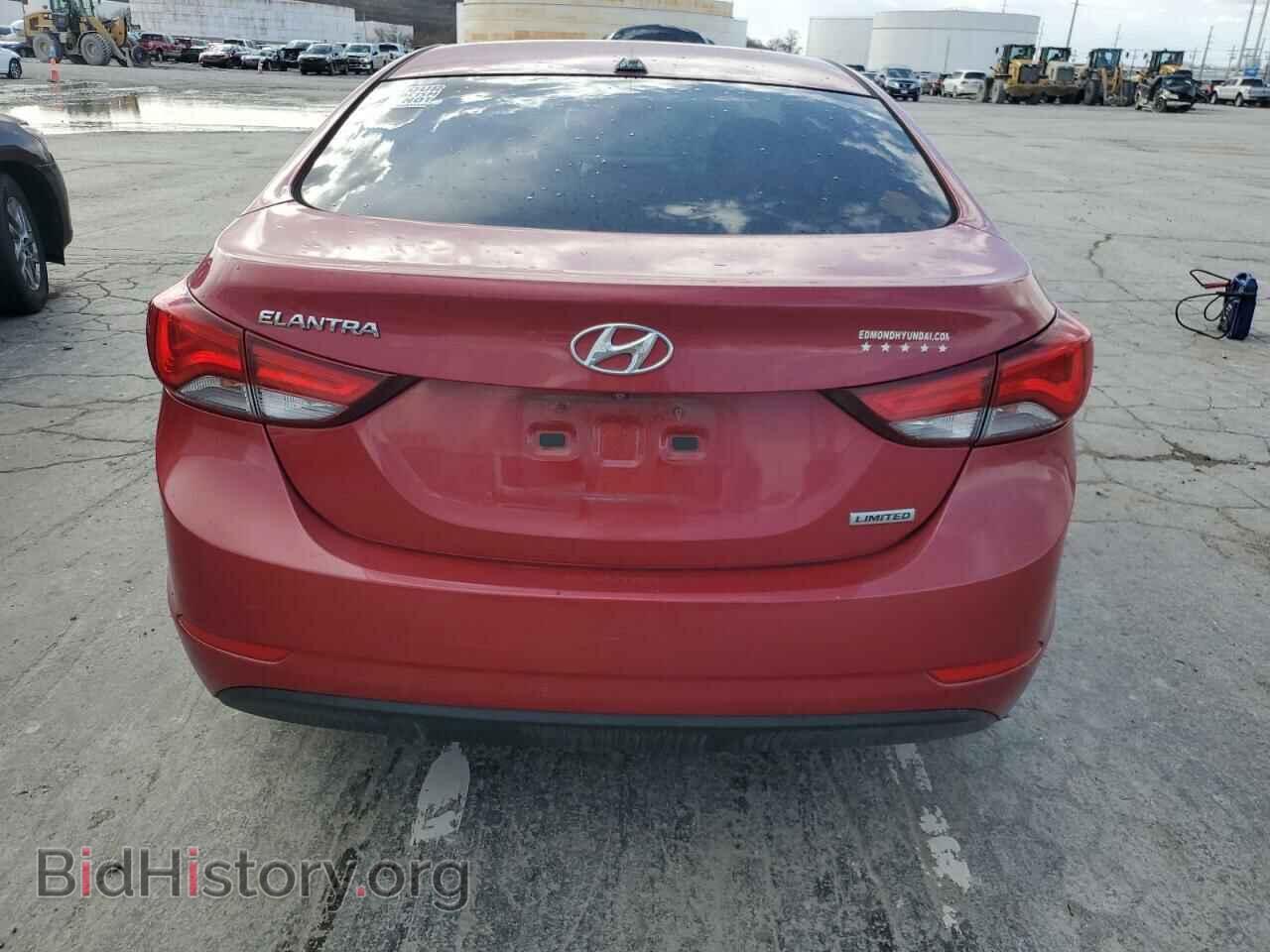 2014 HYUNDAI ELANTRA - VIN: KMHDH4AE8EU169335 - Фото 6