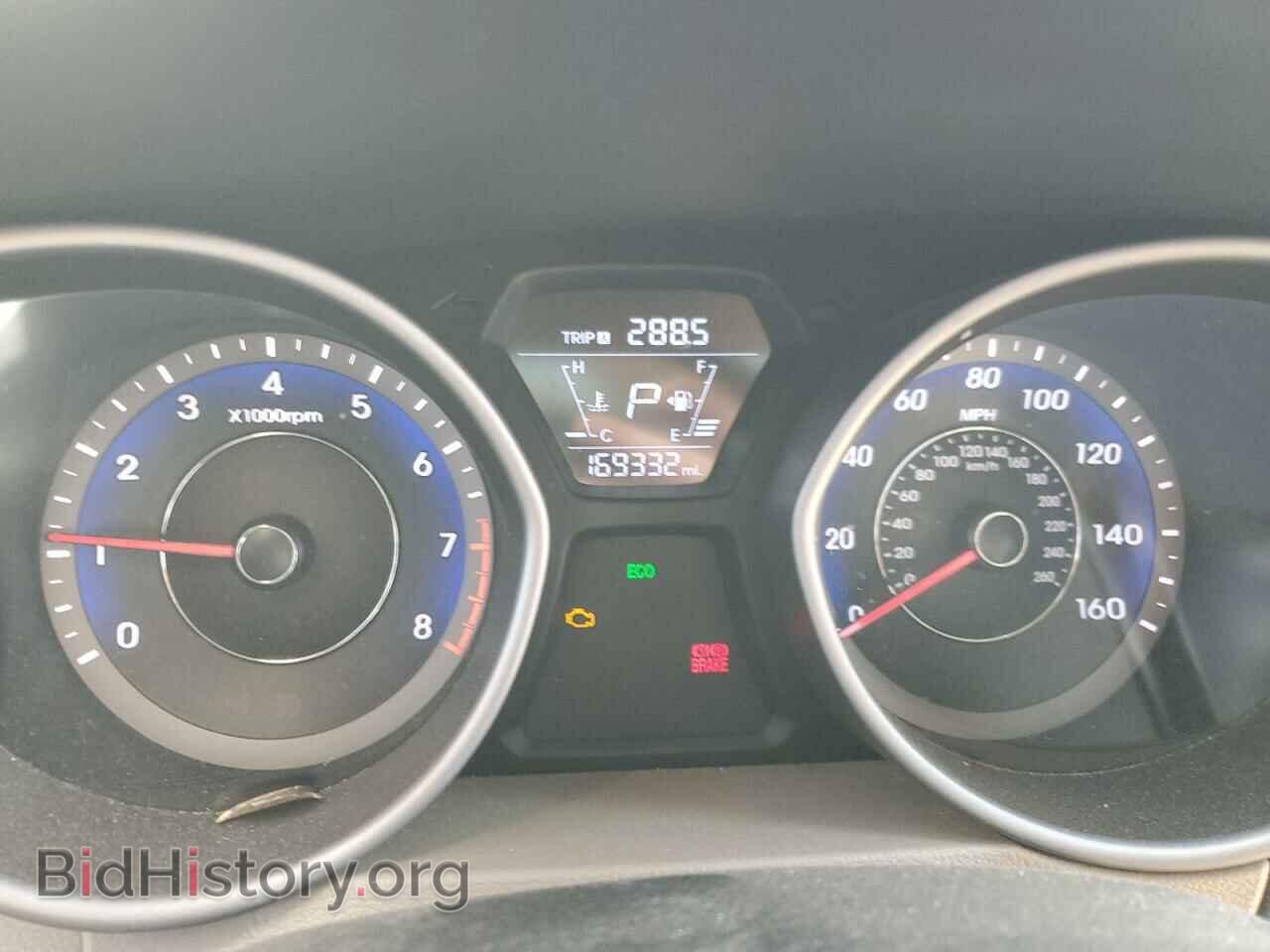 2014 HYUNDAI ELANTRA - VIN: KMHDH4AE8EU169335 - Фото 9