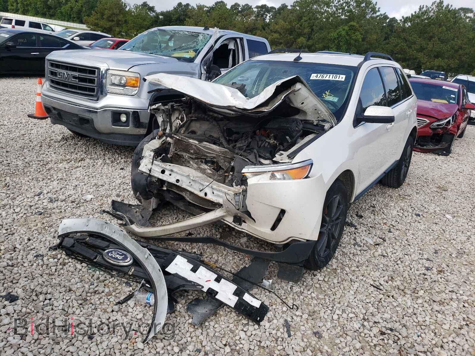 2014 FORD EDGE - VIN: 2FMDK3KC1EBA90328 - Фото 2