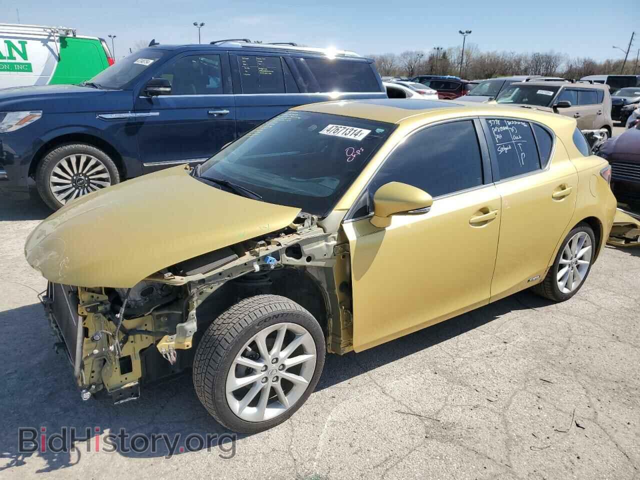 Photo JTHKD5BH2B2042107 - LEXUS CT 200 2011