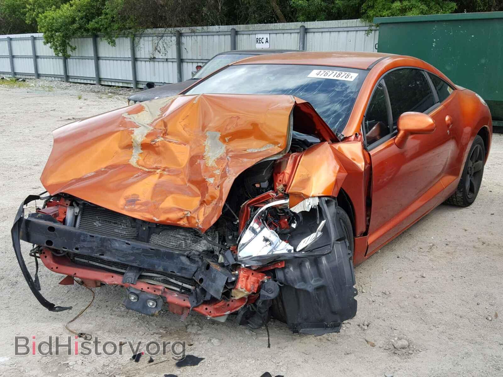 2008 MITSUBISHI ECLIPSE - VIN: 4A3AK24F08E036694 - Фото 2