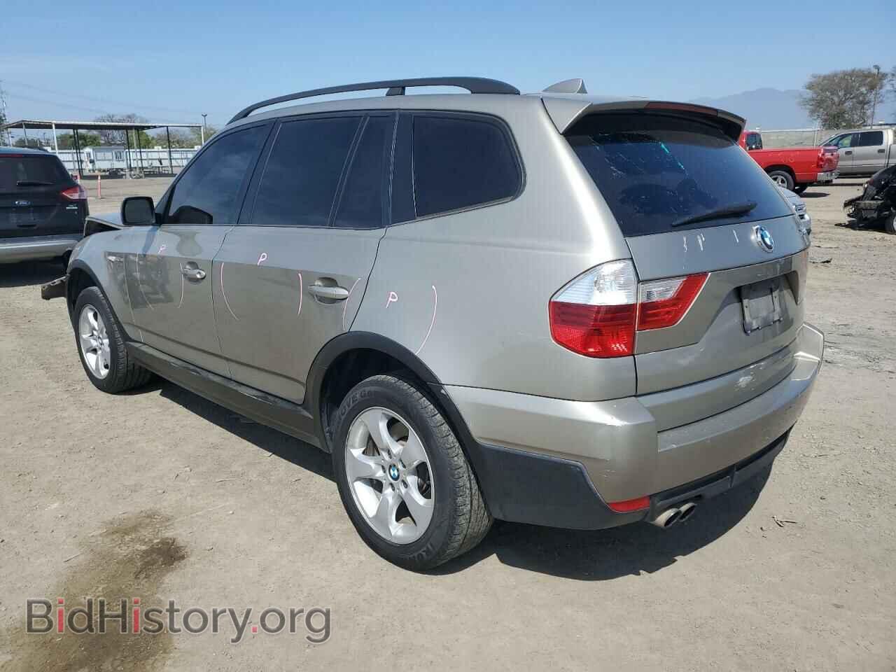 2007 BMW X3 - VIN: WBXPC93447WF11121 - Фото 2