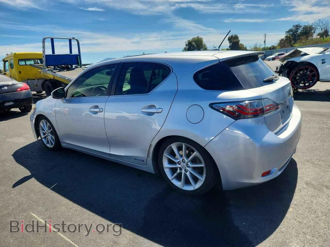 2012 LEXUS CT 200 - VIN: JTHKD5BHXC2059349 - Фото 2
