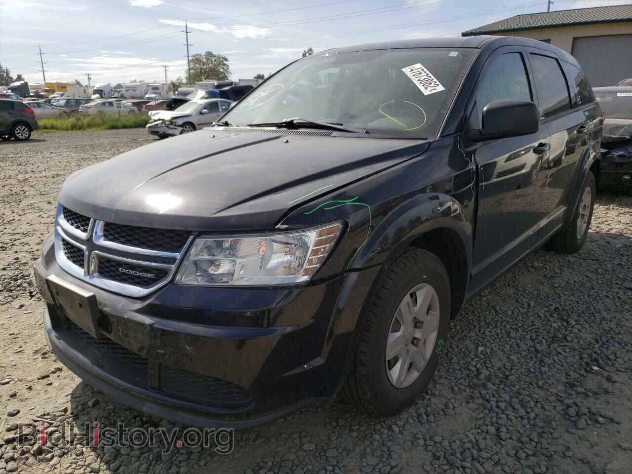 2012 DODGE JOURNEY - VIN: 3C4PDCAB7CT141109 - Фото 2