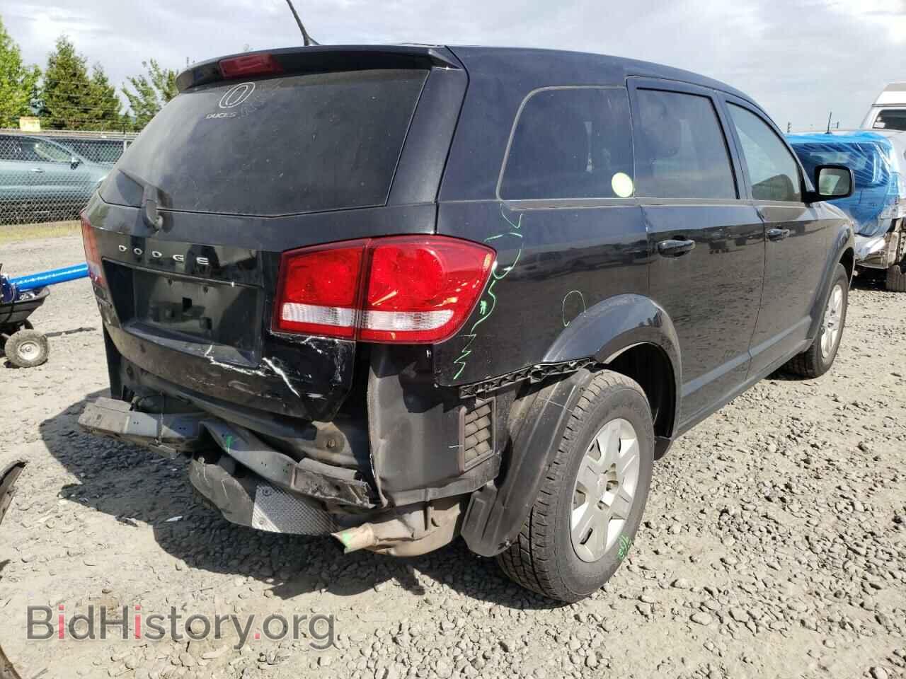 2012 DODGE JOURNEY - VIN: 3C4PDCAB7CT141109 - Фото 4