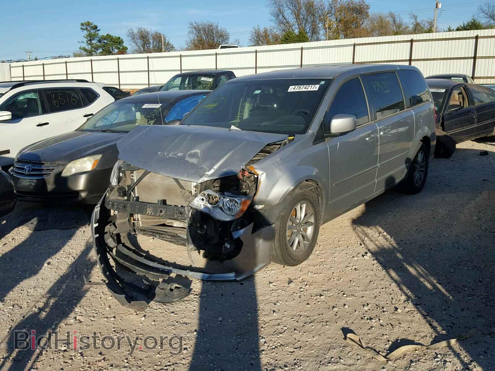 2015 DODGE CARAVAN - VIN: 2C4RDGBG1FR671867 - Фото 2