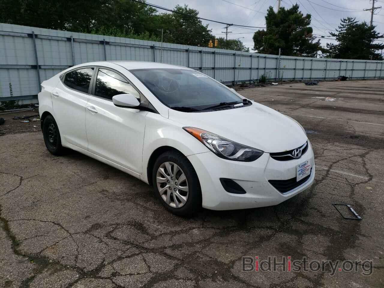 Photo 5NPDH4AE3CH109202 - HYUNDAI ELANTRA 2012