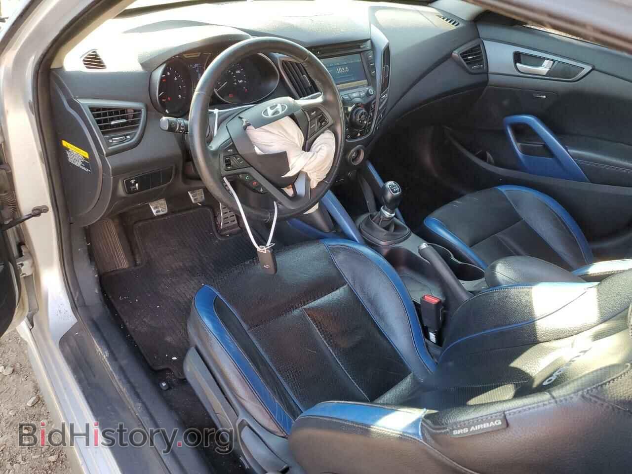 2013 HYUNDAI VELOSTER - VIN: KMHTC6AE6DU135348 - Фото 8