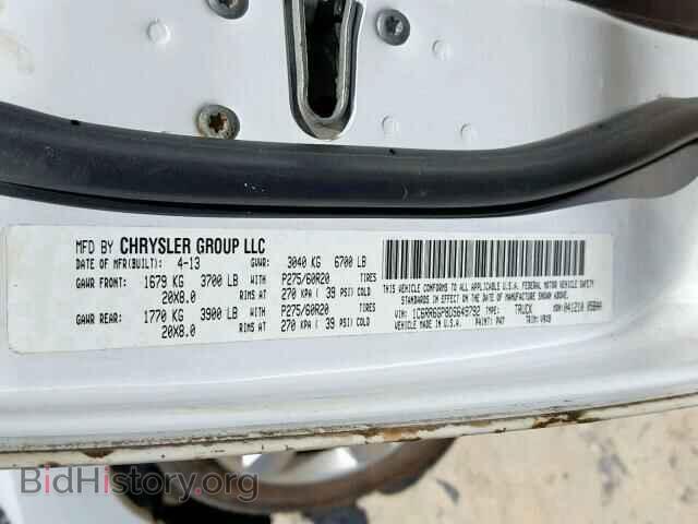 2013 RAM 1500 SLT - VIN: 1C6RR6GP8DS649792 - Фото 10