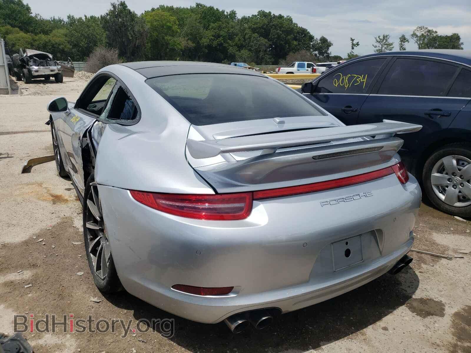 2014 PORSCHE 911 - VIN: WP0AB2A98ES120177 - Фото 3