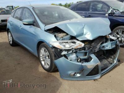 2012 Ford FOCUS Focus SEL, blue — VIN 1FAHP3M26CL190634, Copart