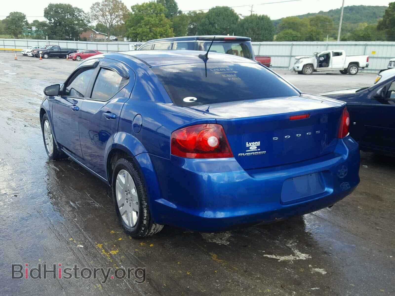 2013 DODGE AVENGER - VIN: 1C3CDZABXDN534769 - Фото 3