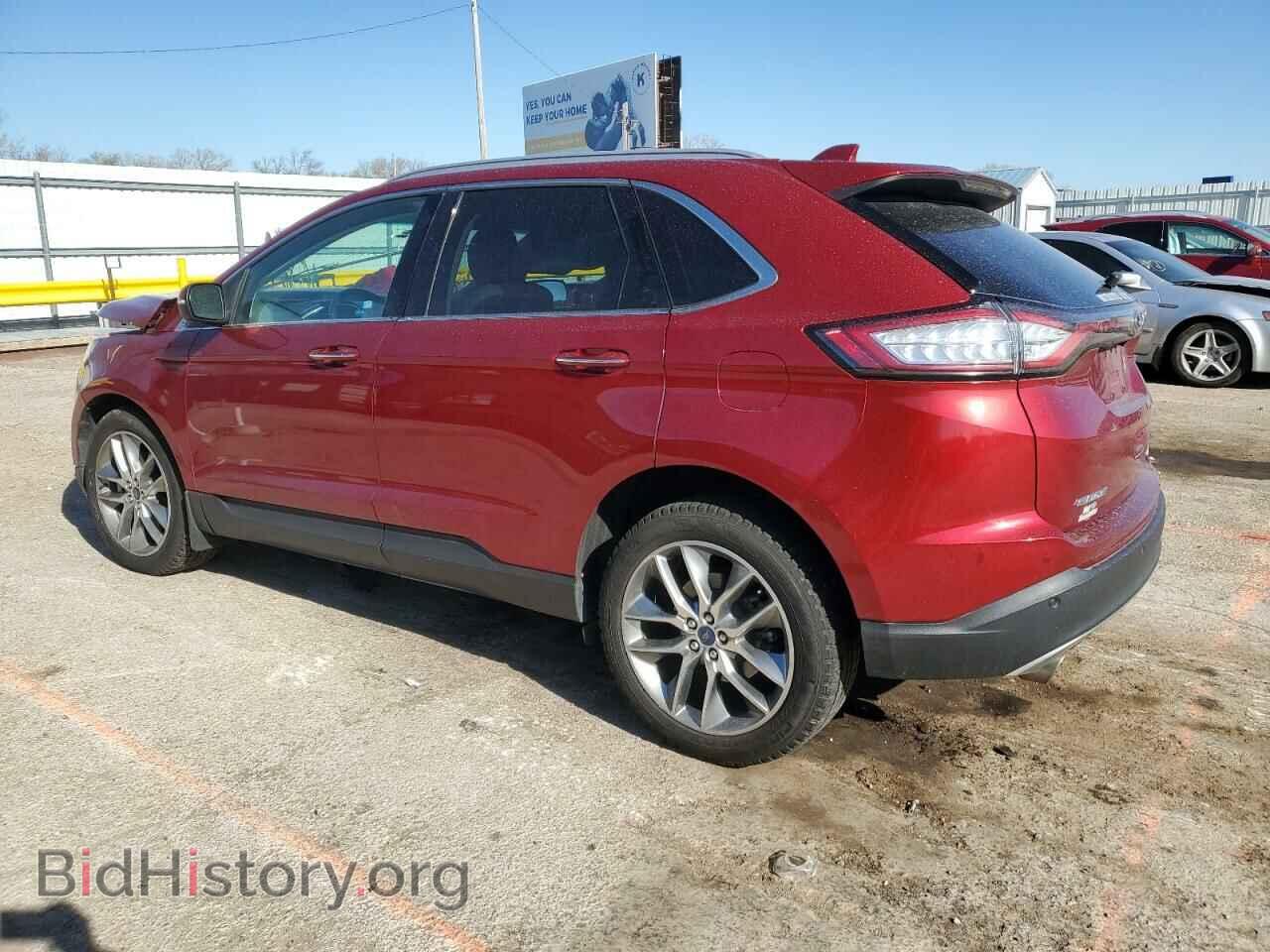 2015 FORD EDGE - VIN: 2FMTK3K88FBB91830 - Фото 2