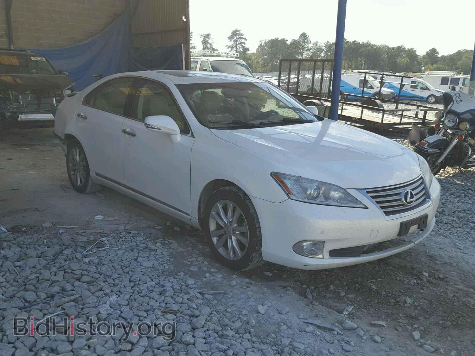 Photo JTHBK1EG5C2505344 - LEXUS ES350 2012