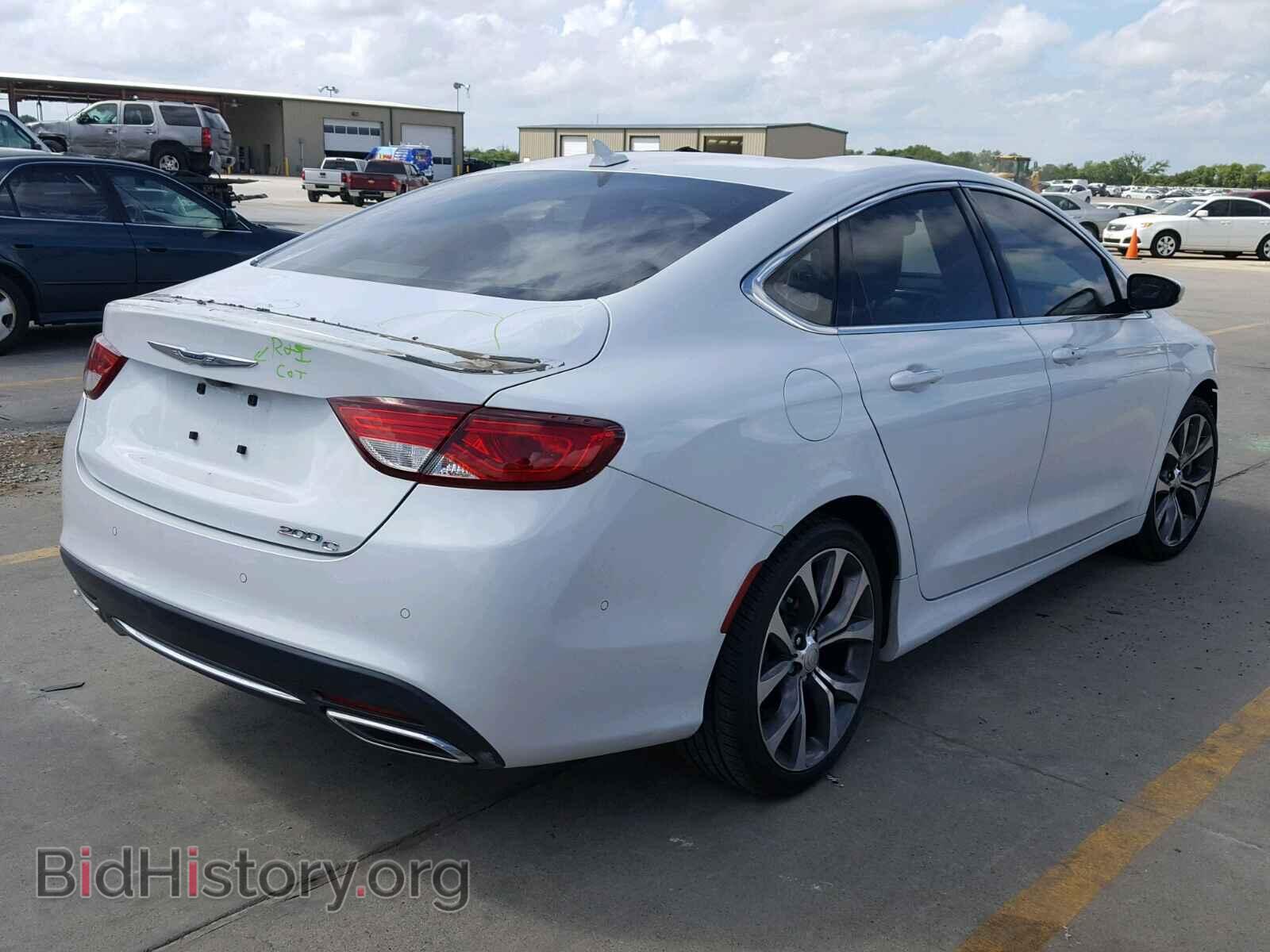 2015 CHRYSLER 200 - VIN: 1C3CCCCGXFN682643 - Фото 4