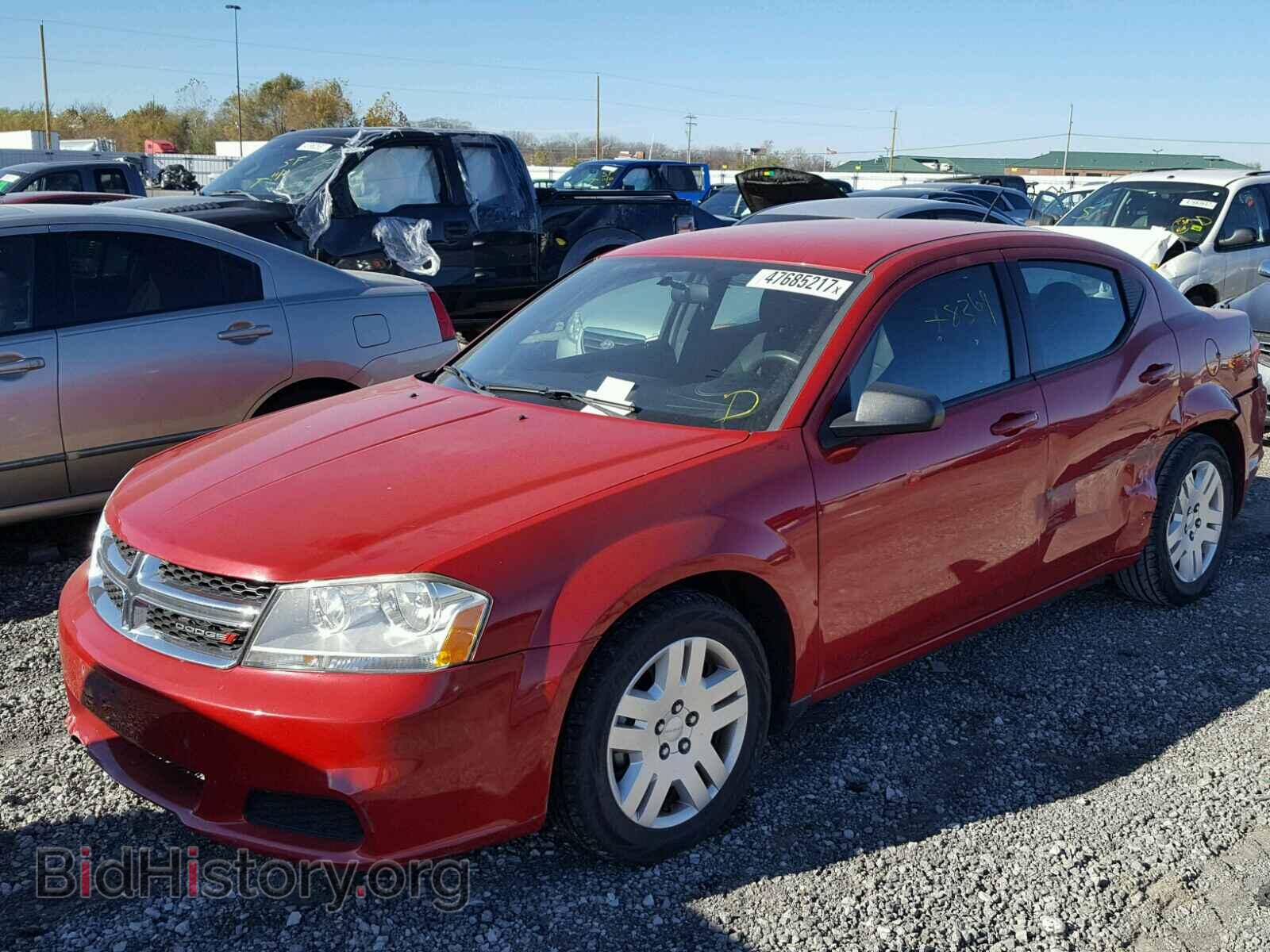 2014 DODGE AVENGER - VIN: 1C3CDZAB5EN115696 - Фото 2