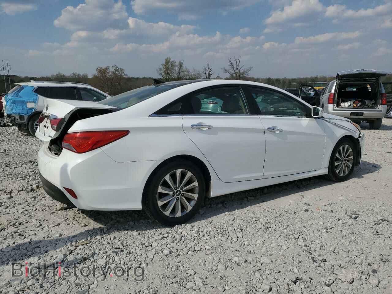2014 HYUNDAI SONATA - VIN: 5NPEC4AC0EH878647 - Фото 3