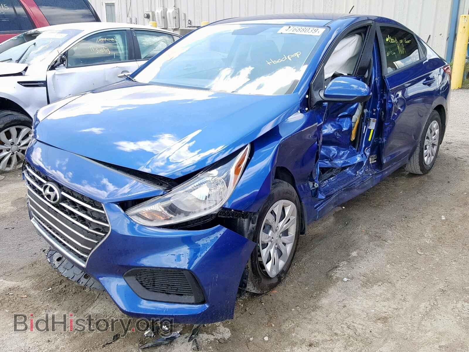 2019 HYUNDAI ACCENT - VIN: 3KPC24A31KE073024 - Фото 2