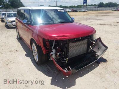 2010 Ford FLEX Flex Limit, red — VIN 2FMHK6DTXABA98728, Copart