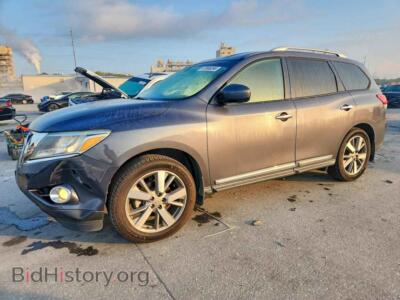 2013 Nissan PATHFINDER S, gray — VIN 5N1AR2MM4DC632843, Copart
