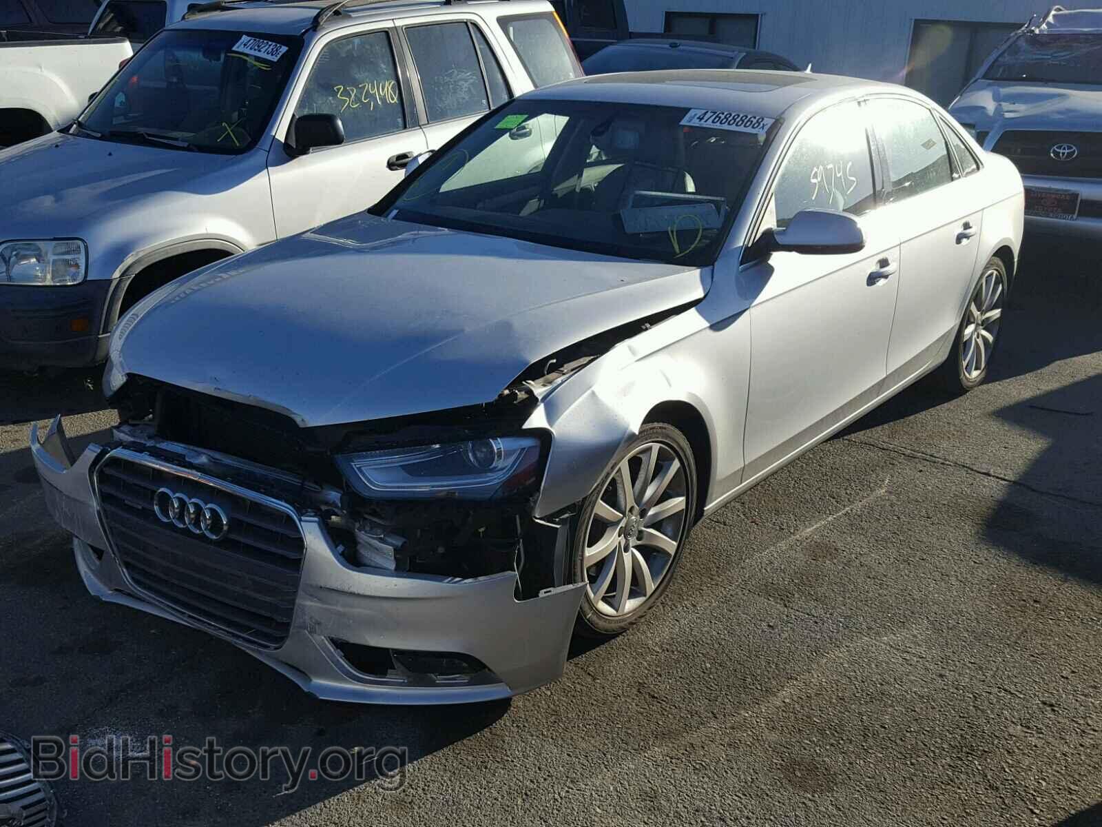 2013 AUDI A4 - VIN: WAUFFAFL8DN045385 - Фото 2