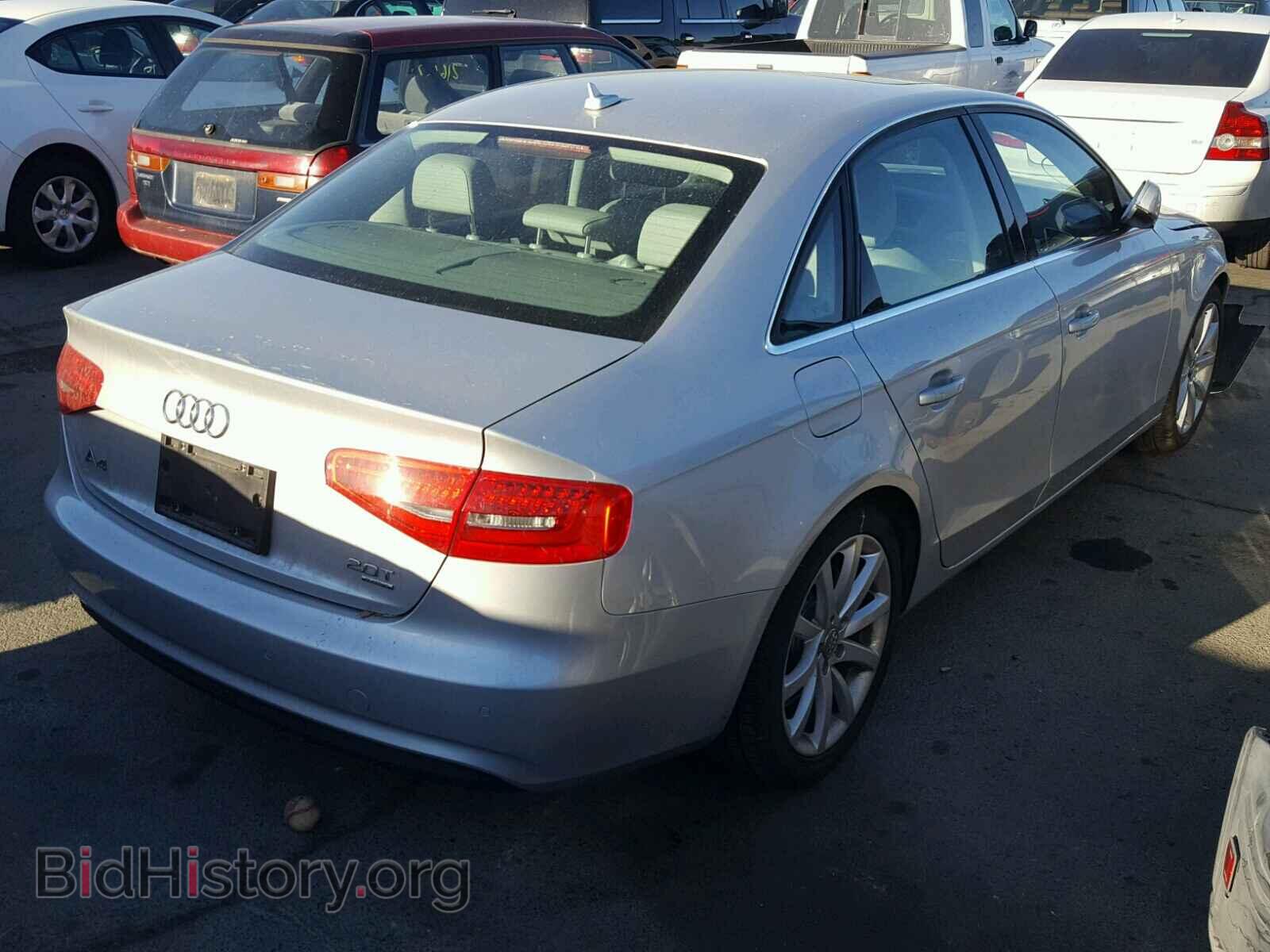 2013 AUDI A4 - VIN: WAUFFAFL8DN045385 - Фото 4