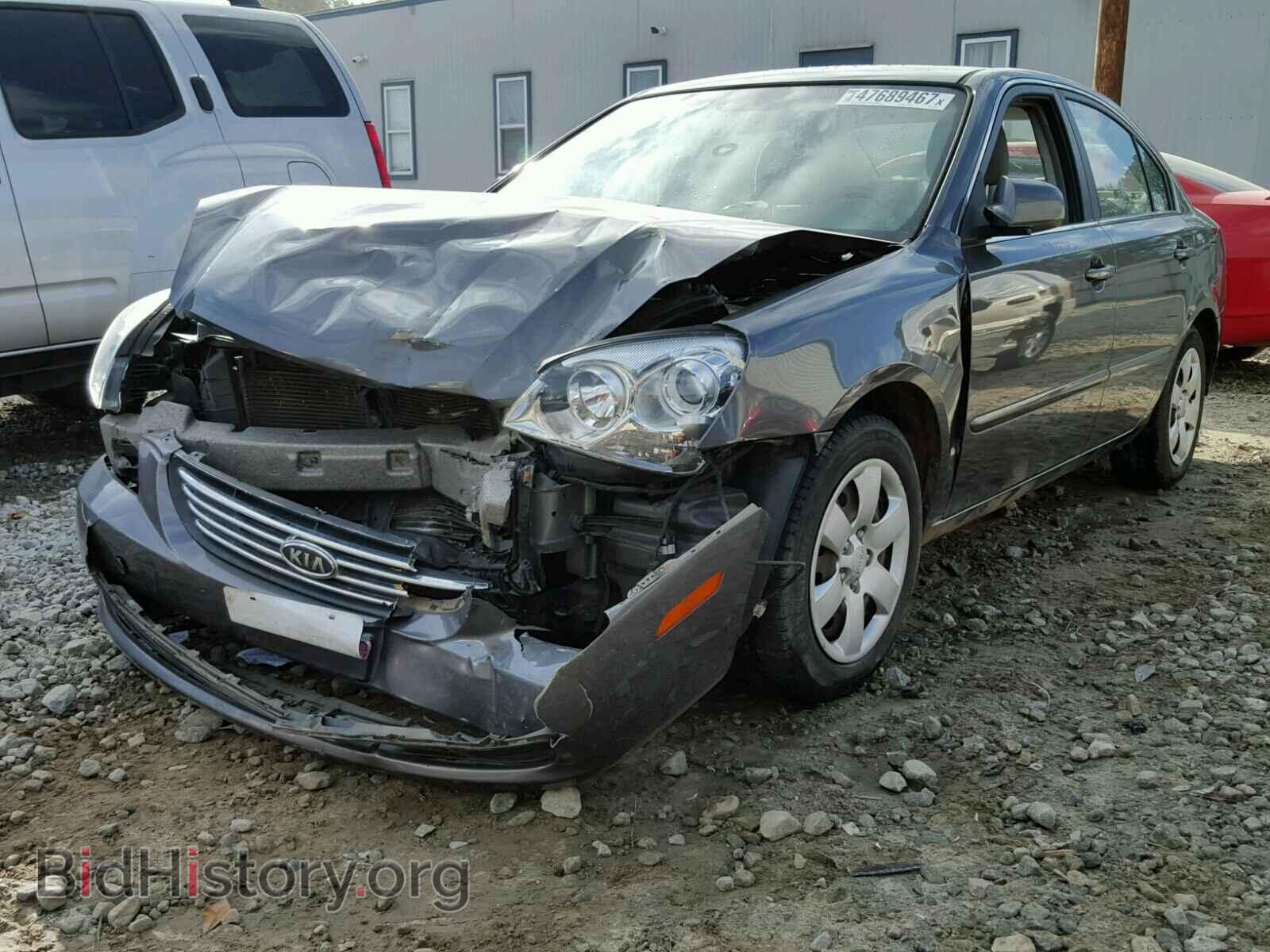 2007 KIA OPTIMA - VIN: KNAGE123875129420 - Фото 2