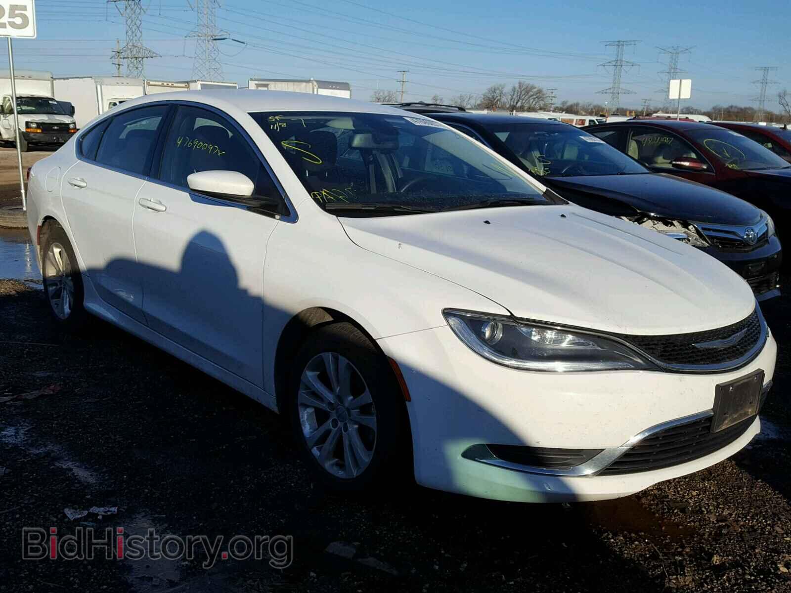 Фотография 1C3CCCAB7FN752574 - CHRYSLER 200 2015