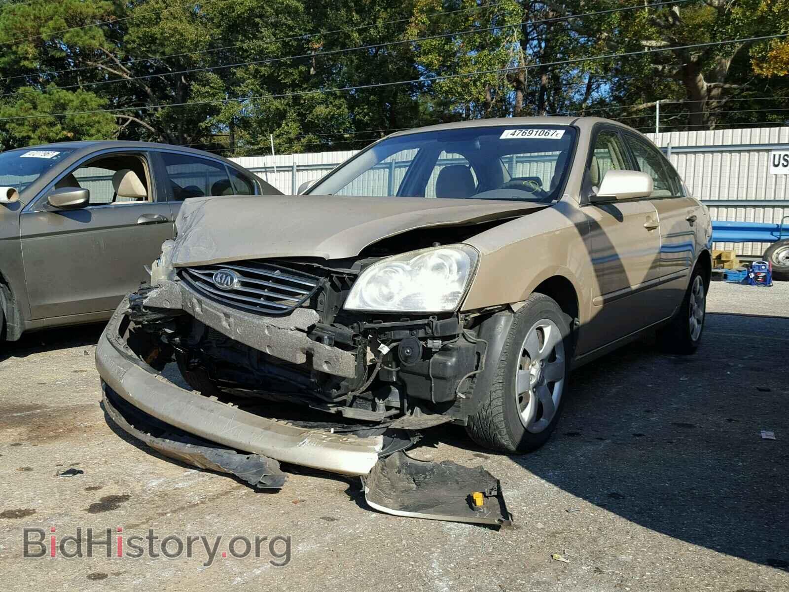 2007 KIA OPTIMA - VIN: KNAGE123575149222 - Фото 2