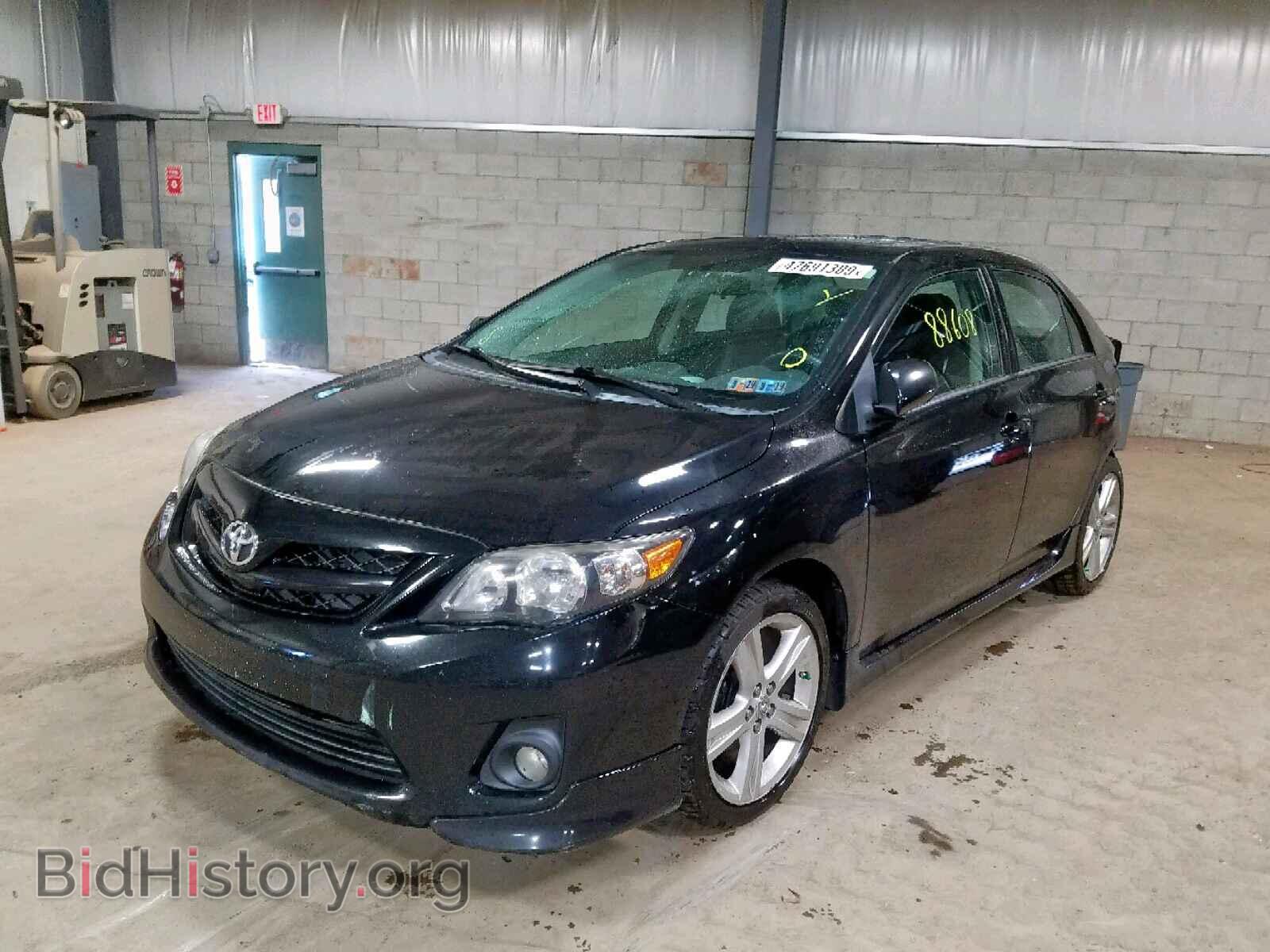 2013 TOYOTA COROLLA BA - VIN: 2T1BU4EEXDC024231 - Фото 2