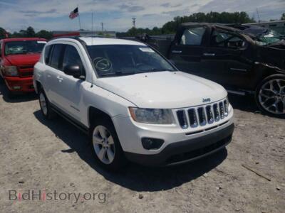2012 Jeep COMPASS Compass SP, белый — VIN 1C4NJCBA4CD518832, Copart