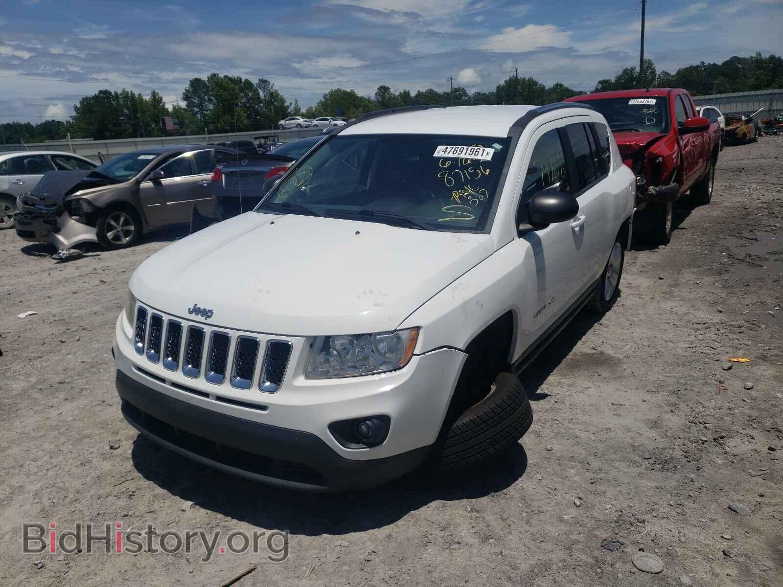 2012 JEEP COMPASS - VIN: 1C4NJCBA4CD518832 - Фото 2