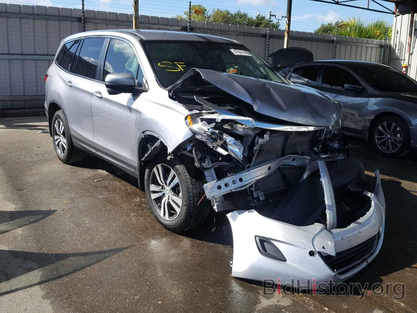 Photo 5FNYF5H34GB018669 - HONDA PILOT EX 2016