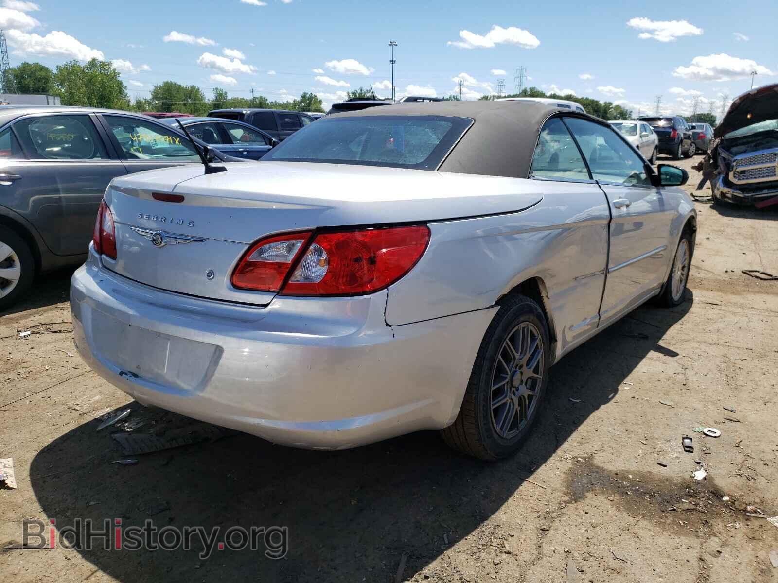2008 CHRYSLER SEBRING - VIN: 1C3LC45K18N130457 - Фото 4
