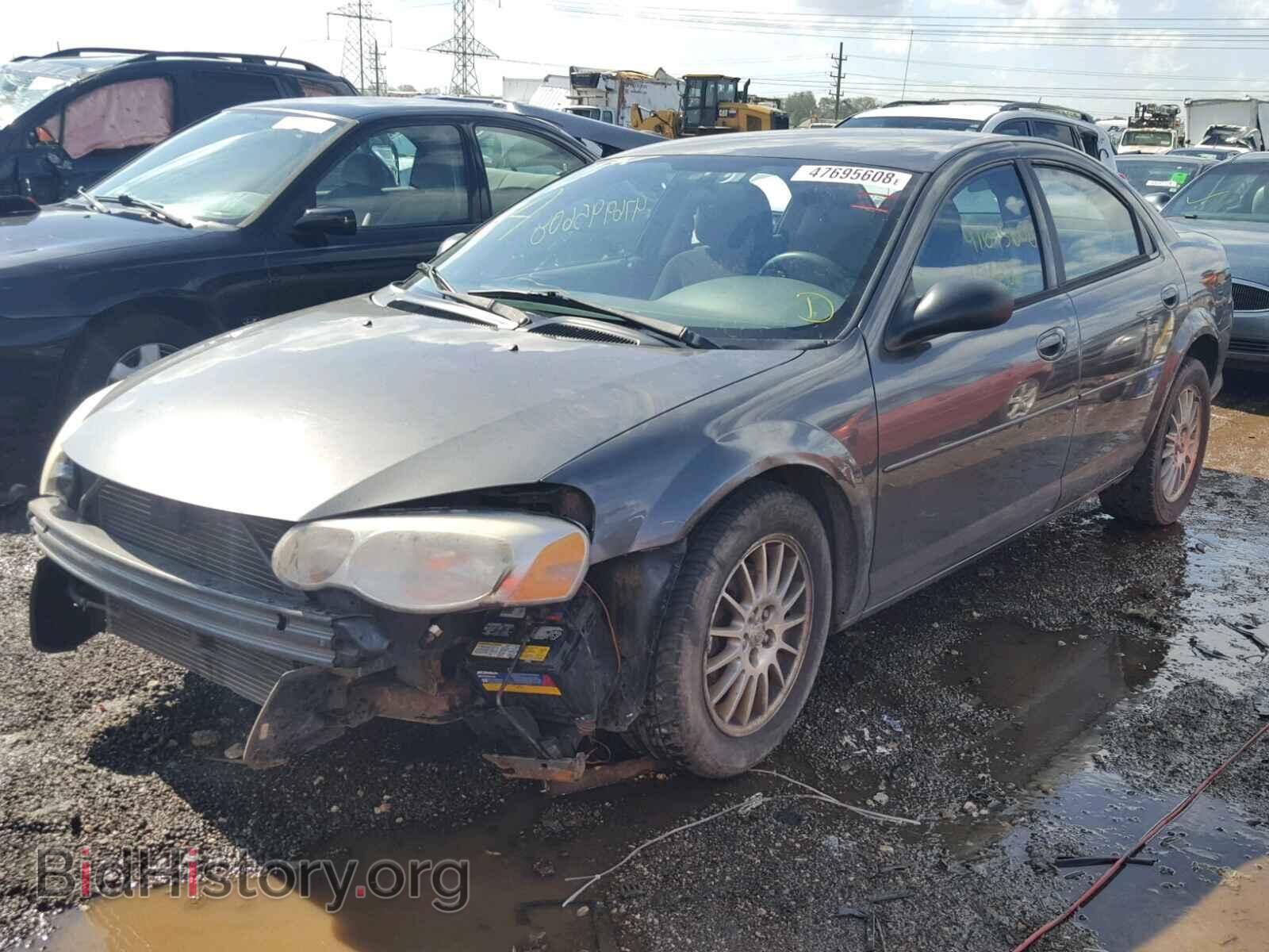 2004 CHRYSLER SEBRING - VIN: 1C3EL46X04N361766 - Фото 2