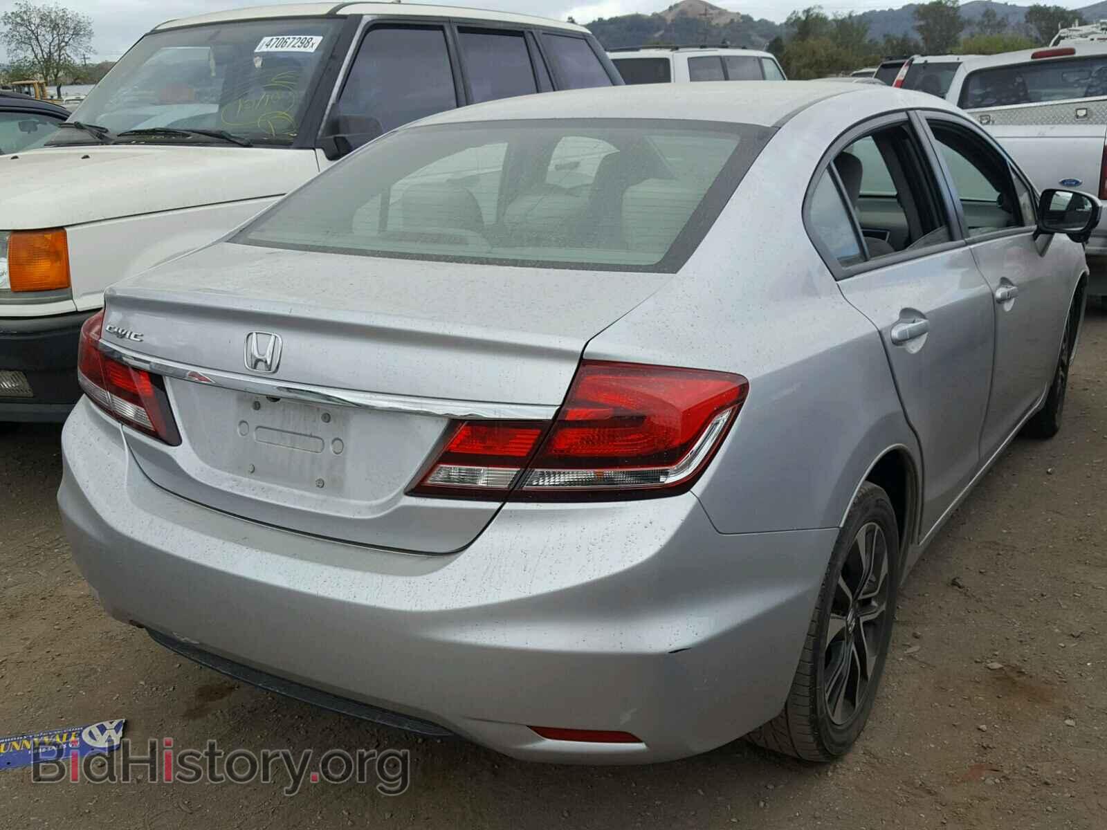2014 HONDA CIVIC - VIN: 19XFB2F81EE230786 - Фото 4