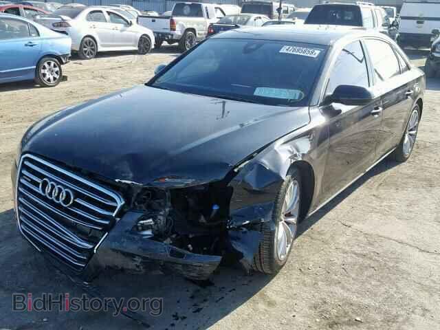 2011 AUDI A8 - VIN: WAURVAFD2BN019161 - Фото 2