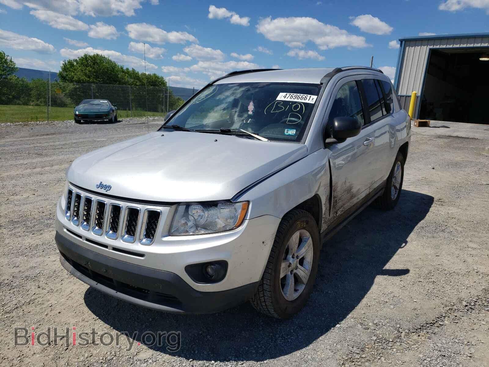 2012 JEEP COMPASS - VIN: 1C4NJCBA1CD606298 - Фото 2