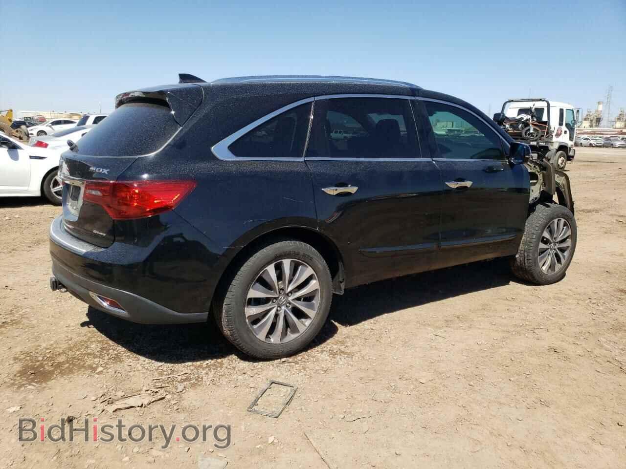 2014 ACURA MDX - VIN: 5FRYD4H46EB012425 - Photo 3