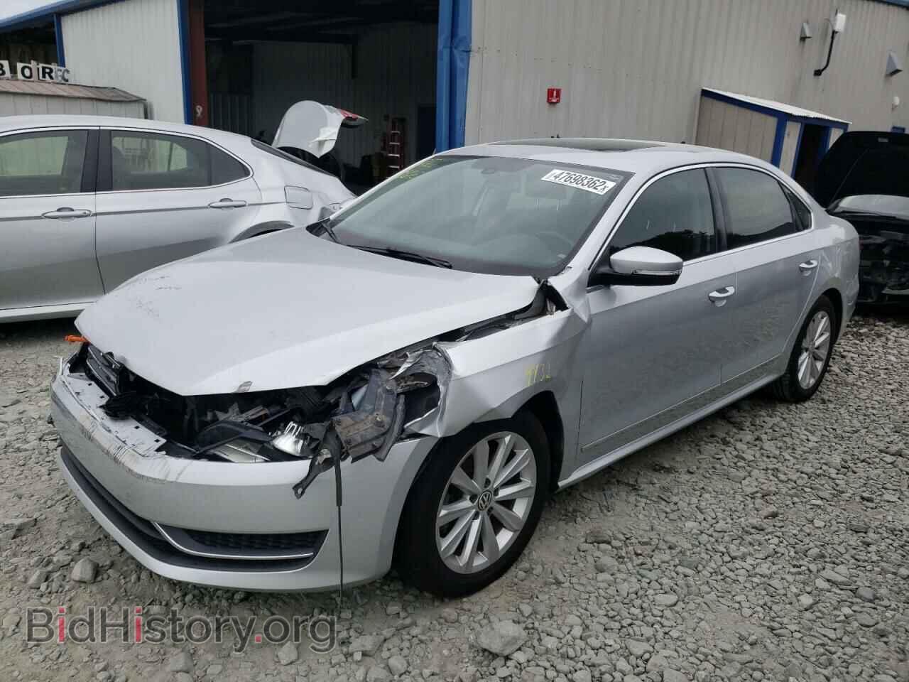2013 VOLKSWAGEN PASSAT - VIN: 1VWCH7A39DC018697 - Photo 2
