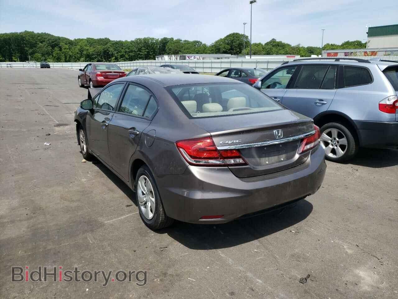 2013 HONDA CIVIC - VIN: 2HGFB2F54DH598826 - Фото 3
