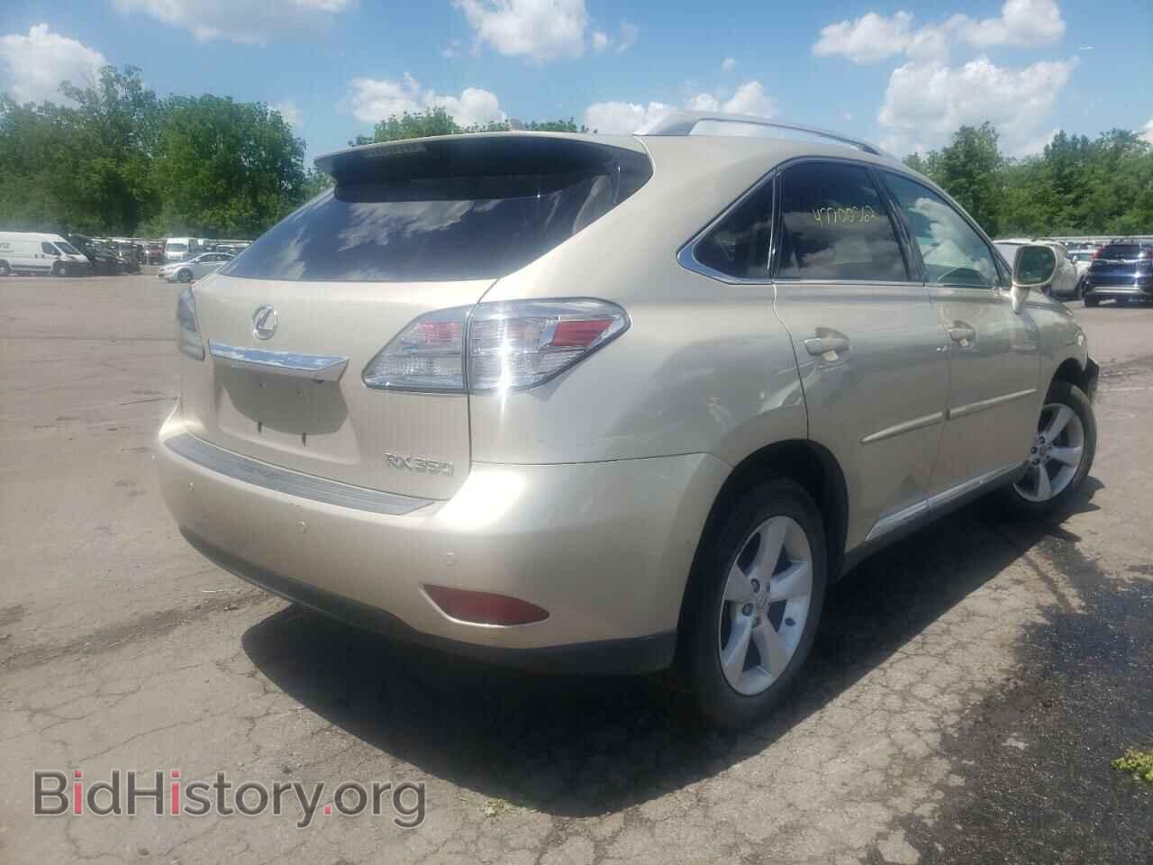 2011 LEXUS RX350 - VIN: 2T2BK1BA4BC109614 - Фото 4