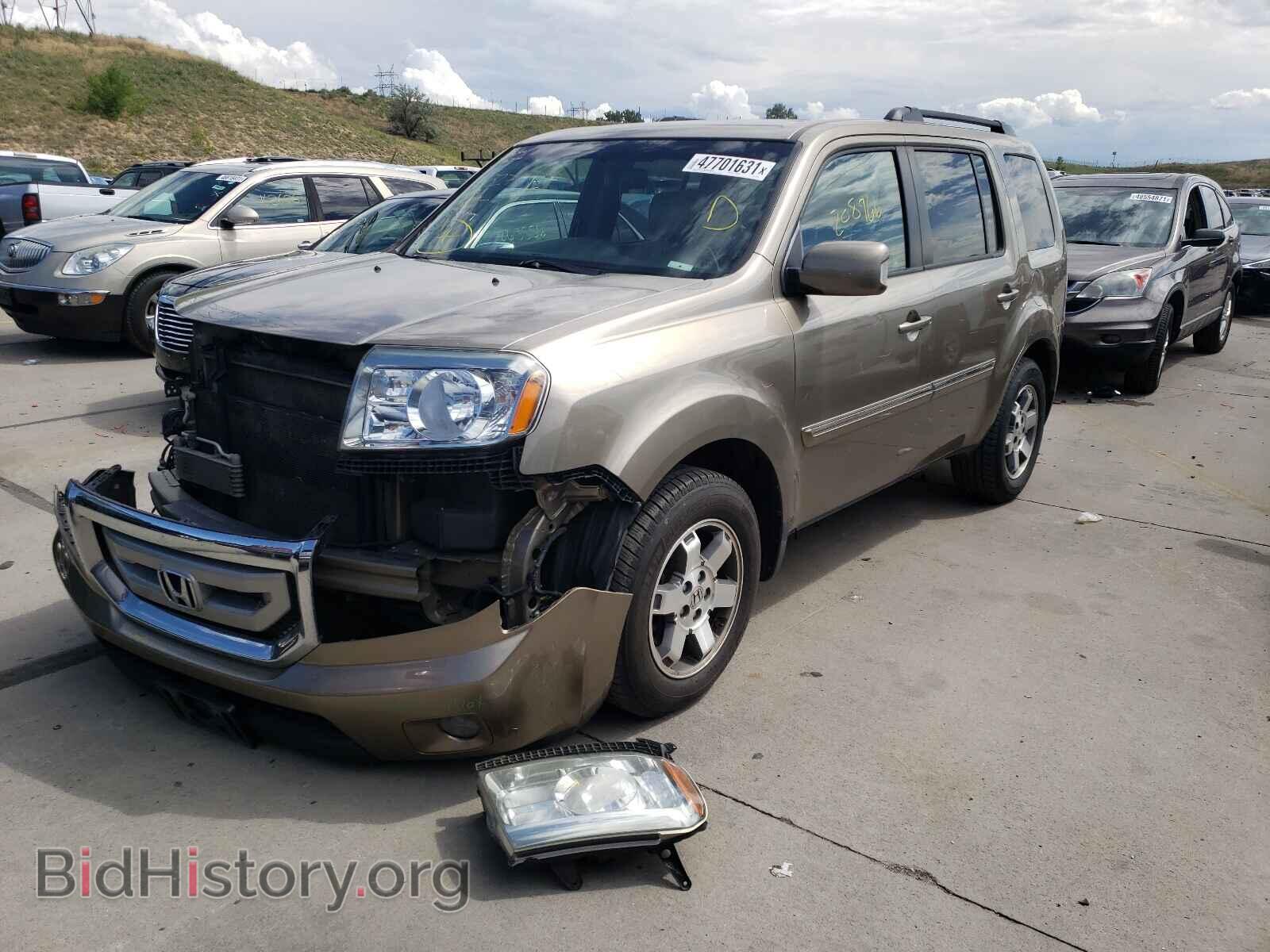 2010 HONDA PILOT - VIN: 5FNYF4H87AB021983 - Фото 2