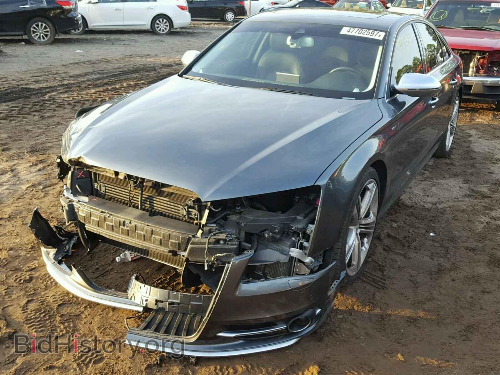 2013 AUDI S8 - VIN: WAUD2AFD8DN007361 - Фото 2
