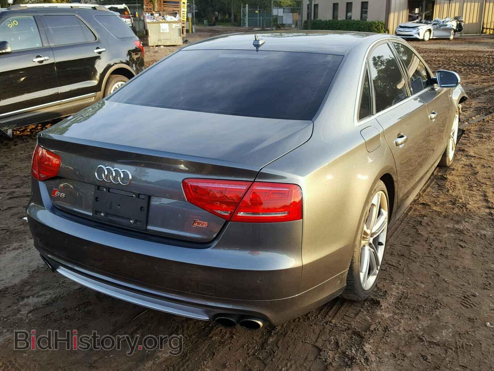 2013 AUDI S8 - VIN: WAUD2AFD8DN007361 - Фото 4